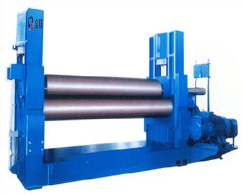 液(yè)壓對稱式三輥卷(juan)闆機