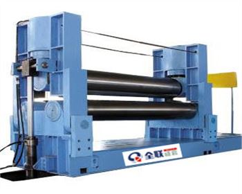 河南W11Y系列(lie)液壓對稱(cheng)式三輥卷(juàn)闆機