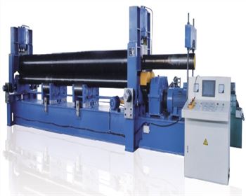 大型(xing)上輥萬能式(shì)三輥卷闆機(ji)